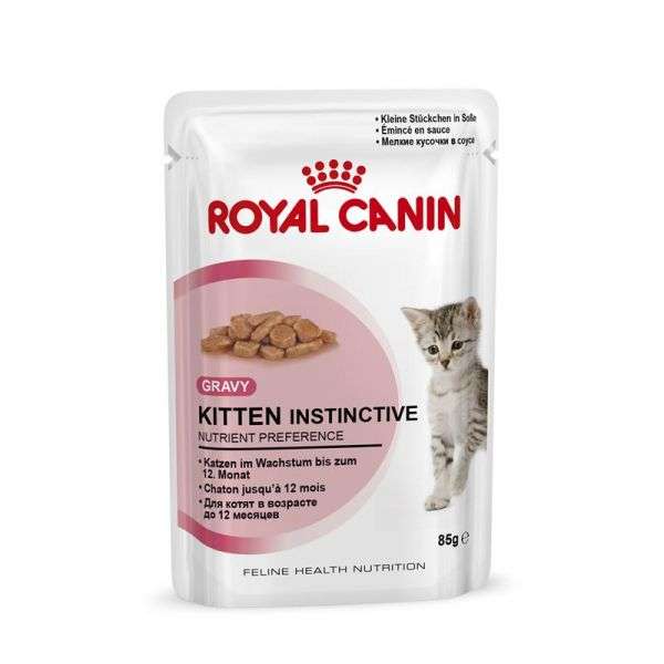 Royal Canin Frischebeutel Kitten Instinctive in Sosse Multipack 12x85 g