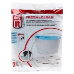 DOGIT Ersatzfilter für Fresh+Clear Trinkbrunnen 6 L